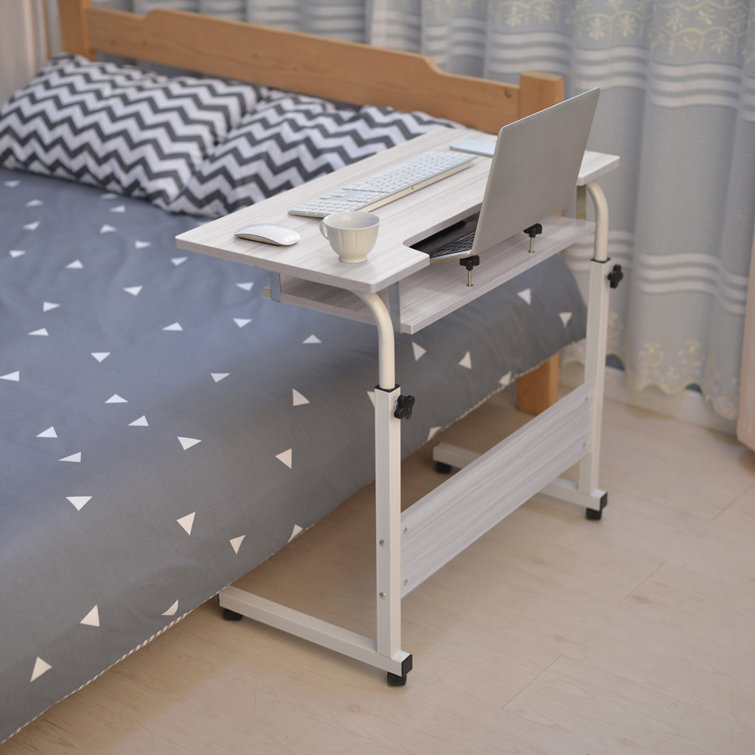 Ebern Designs Home Office Desk Can Be Raised And Lowered Mobile